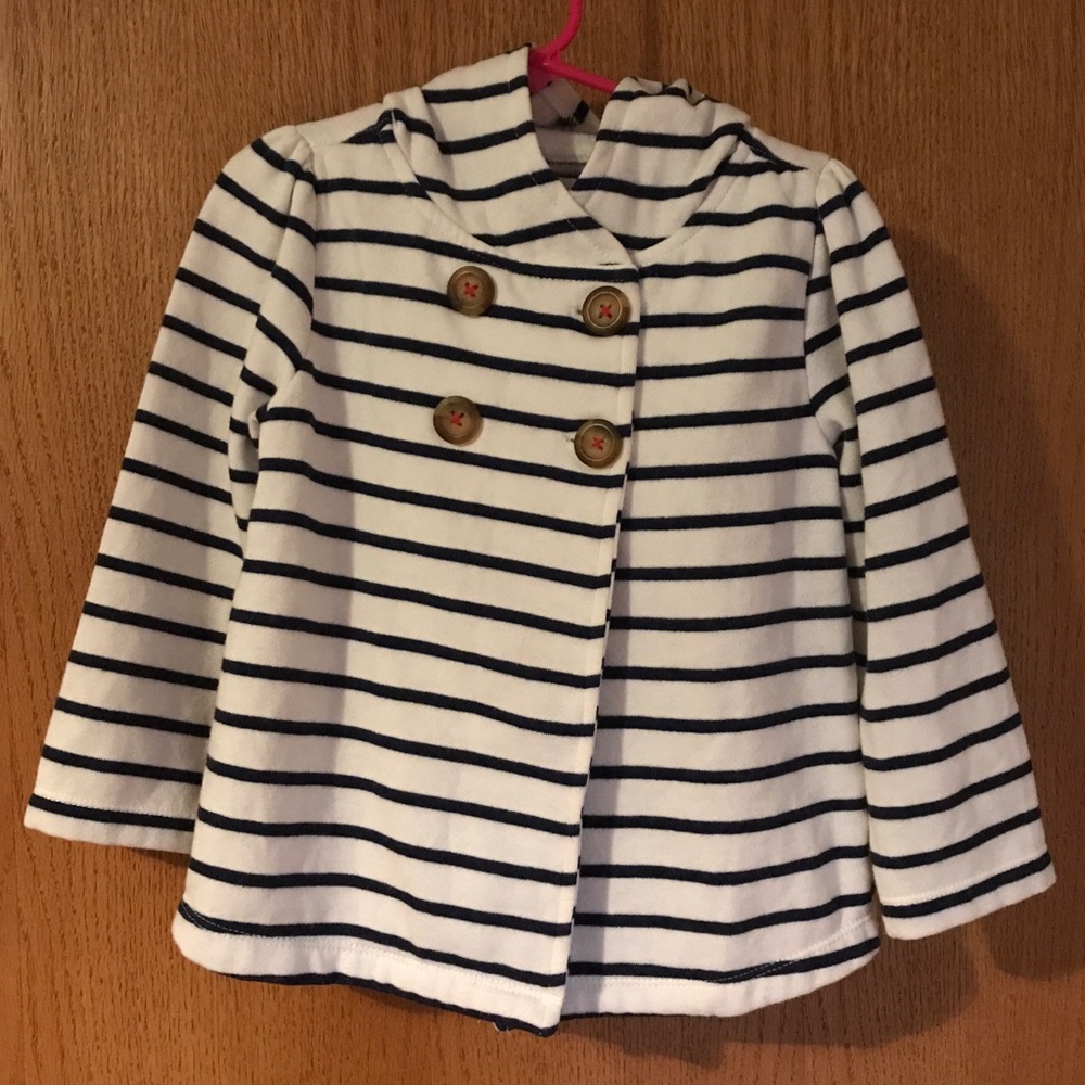 Girls 3t hooded pea coat
